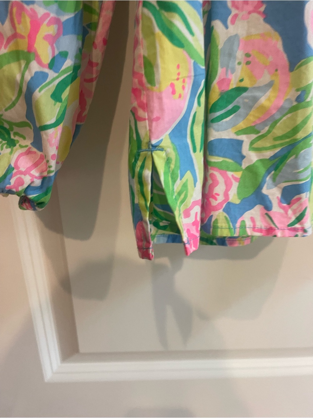 Lilly Pulitzer Bright Floral Tunic - Pink, Green & Blue - Picture 2 of 4